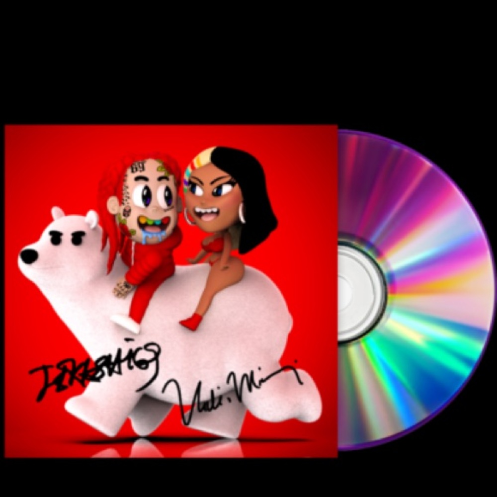 Tekashi 6ix9ine and Nicki Minaj - Trollz CD Signed